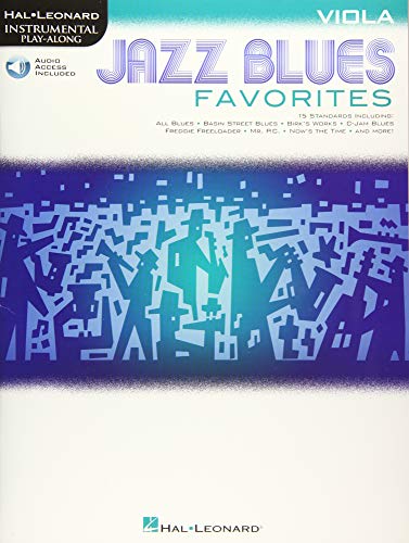 Instrumental Play-Along Jazz Blues Favorites -Viola Book & Audio Online-: Noten, E-Bundle, Download (Audio) (Hal Leonard Instrumental Play-along) von HAL LEONARD