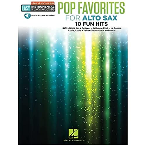 Instrumental Play-Along: Pop Favourites - Alto Saxophone (Book/Audio) (Hal Leonard Instrume): Easy Instrumental Play-Along