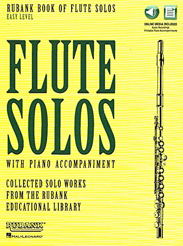 Rubank Book of Flute Solos: Easy Level: Book with Online Audio (Stream or Download)