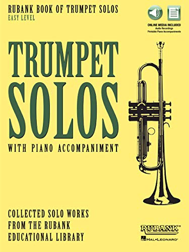 Rubank Book of Trumpet Solos: Easy Level: Book with Online Audio (Stream or Download)