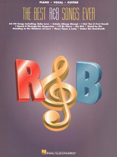 The Best R&B Songs Ever -Piano, Voice & Guitar Book- (PVG Book): Noten, Songbook für Klavier, Gesang, Gitarre (The Best Ever Series)