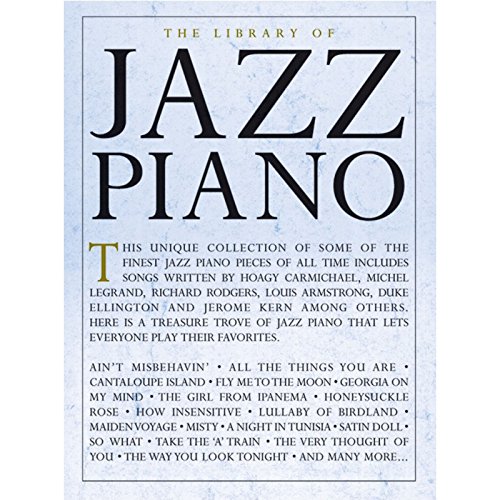 The Library Of Jazz Piano: Songbook für Klavier