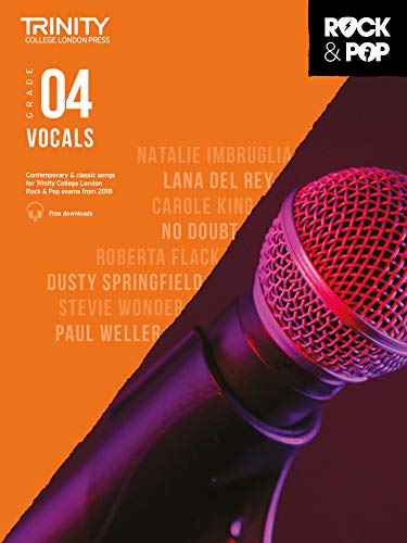 Trinity College London Rock & Pop 2018 Vocals Grade 4 CD Only