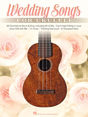 Wedding Songs For Ukulele Uke Book: Noten, Sammelband für Ukulele