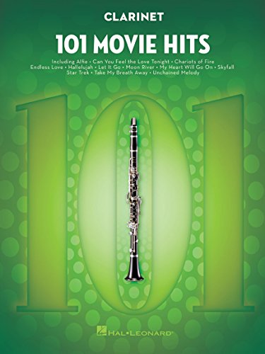 101 Movie Hits For Clarinet: Noten, Sammelband für Klarinette von HAL LEONARD