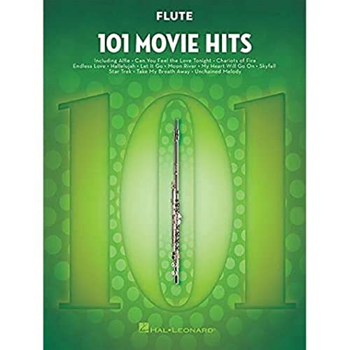 101 Movie Hits For Flute: Noten, Sammelband für Flöte