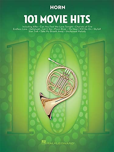 101 Movie Hits For Horn: Noten, Sammelband für Horn von HAL LEONARD