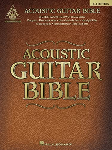 Acoustic Guitar Bible - Guitar Recorded Versions: Sammelband für Gitarre von HAL LEONARD