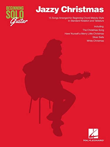Beginning Solo Guitar Jazzy Christmas (Guitar Tab Book): Noten, Lehrmaterial, Tabulatur für Gitarre von Music Sales