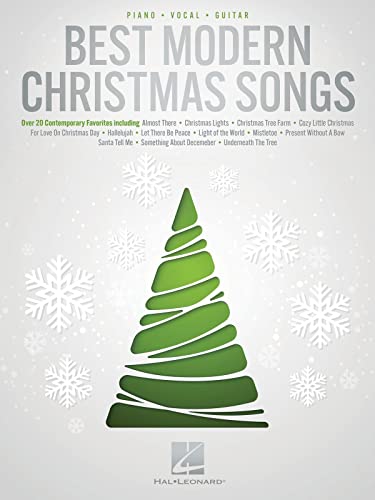 Best Modern Christmas Songs: Piano- Vocal-guitar von HAL LEONARD
