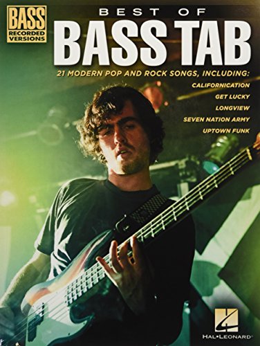 Best Of Bass Tab - Bass Recorded Versions: Noten, Songbook, Tabulatur für Bass-Gitarre