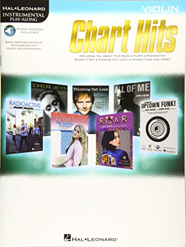 Chart Hits -For Violin- (Book & Online Audio): Play-Along, Sammelband, Download (Audio) für Violine (Hal Leonard Instrumental Play-Along) von Hal Leonard Europe
