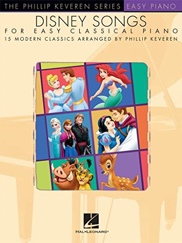 Disney Songs For Easy Classical Piano: Songbook für Klavier (Phillip Keveren): Easy Piano