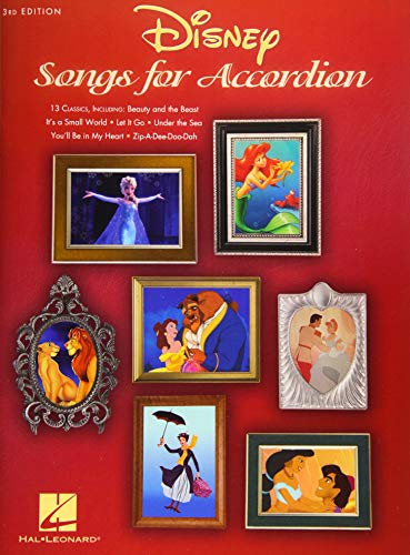 Disney Songs for Accordion: 3rd Edition: Noten, Sammelband für Akkordeon: 3rd Edition - 13 Classics Disney Songs for Accordion: 3rd Edition: Noten, Sammelband für Akkordeon: 3rd Edition - 13 Classics