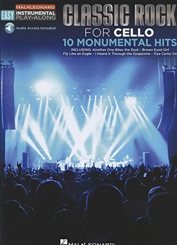 Easy Instrumental Play-Along: Classic Rock For Cello (Hal Leonard Easy Instrumental Play-Along) von Hal Leonard Europe