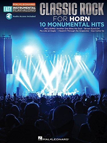 Easy Instrumental Play-Along: Classic Rock For Horn (Hal Leonard Easy Instrumental Play-Along): Horn Easy Instrumental Play-Along Book with Online Audio Tracks von HAL LEONARD