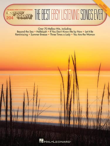 Ez Play Today Volume 204: Best Easy Listening Songs Ever 3rd Ed Book: Noten, Sammelband für Klavier (E-Z Play Today, 204): E-Z Play Today Volume 24