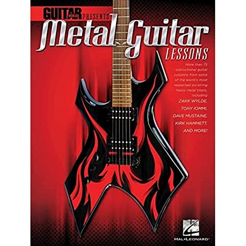 Metal Guitar Lessons: Noten, Lehrmaterial, Technik für Gitarre (Guitar World)