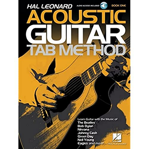 Hal Leonard Acoustic Guitar Tab Method - Book 1 (Book & Online Audio): Noten, Lehrmaterial, Download (Audio) für Gitarre: Book with Online Audio