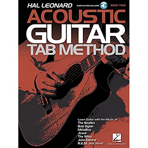Hal Leonard Acoustic Guitar Tab Method - Book 2 (Book & Online Audio): Noten, Lehrmaterial, Download (Audio) für Gitarre (Hal Leonard Acoustic Guitar Tab Method, 2, Band 2)