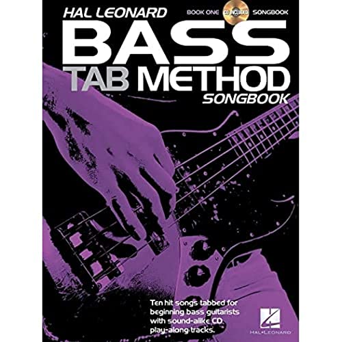 Hal Leonard Bass Tab Method Songbook 1: CD, Songbook für Bass-Gitarre von HAL LEONARD