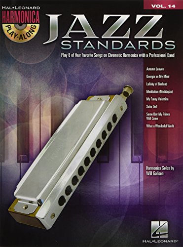 Harmonica Play Along Jazz Standards Volume 14 Book And CD: Noten, CD, Sammelband, Play-Along für Harmonika (Hal Leonard Harmonica Play-along, Band ... Play-Along Volume 14 (Chromatic Harmonica)