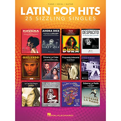 Latin Pop Hits: 25 Sizzling Singles: Piano / Vocal / Guitar