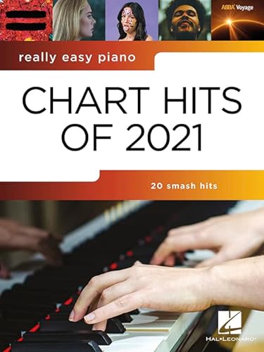 Really Easy Piano: Chart Hits 2021 von HAL LEONARD