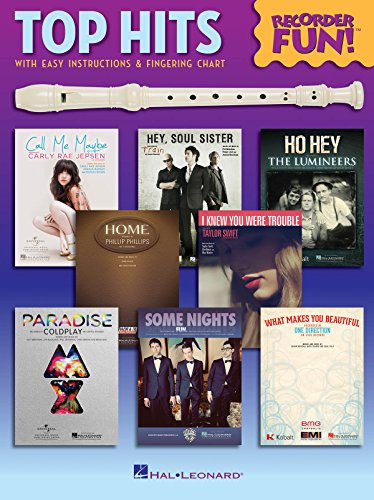 Top Hits - With Easy Instructions & Fingering Chart: Songbook für Blockflöte: With Easy Instruction & Fingering Charts Top Hits - With Easy Instructions & Fingering Chart: Songbook für Blockflöte: With Easy Instruction & Fingering Charts von Music Sales