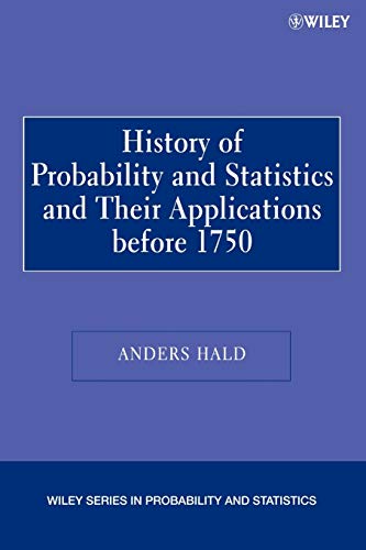 History of Probability & Statistics P (Wiley Series in Probability and Statistics)