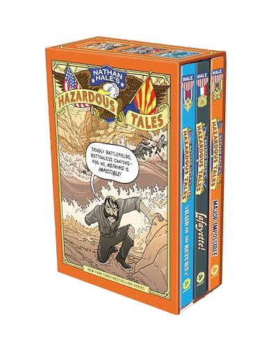Nathan Hale's Hazardous Tales Third 3-Book Box Set: A Graphic Novel Collection