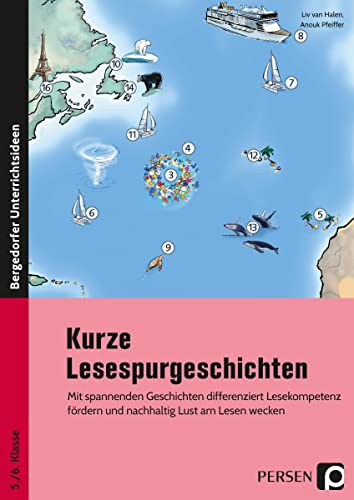 Kurze Lesespurgeschichten 5./6. Klasse - Deutsch: Mit spannenden Geschichten differenziert Lesekompe tenz fördern und nachhaltig Lust am Lesen wecken von Persen Verlag in der AAP Lehrerwelt