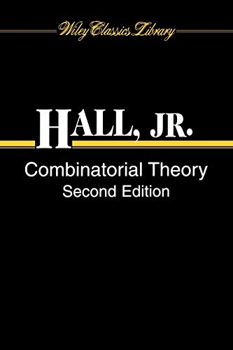Combinatorial Theory (Wiley Classics Library) von Wiley