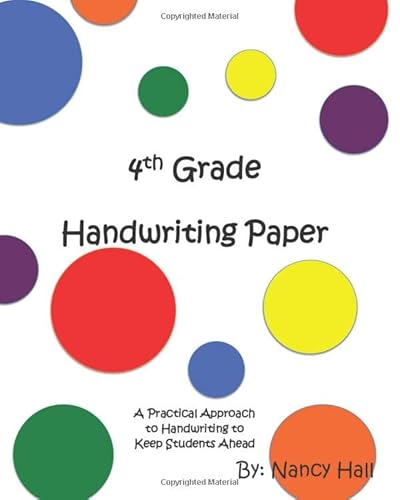 4th Grade Handwriting Paper (A Practical Approach to Handwriting to Keep Students Ahead) von Independently published