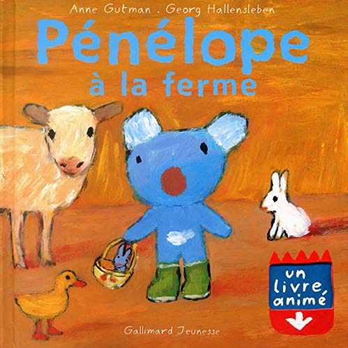 Pénélope à la ferme: Un livre animé von Gallimard Jeunesse