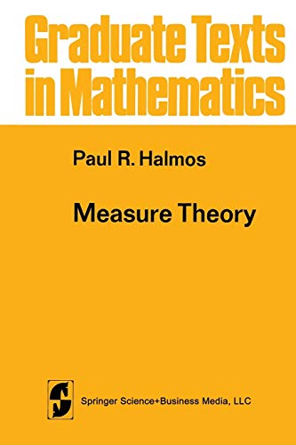 Measure Theory (Graduate Texts in Mathematics, Band 18) von Springer