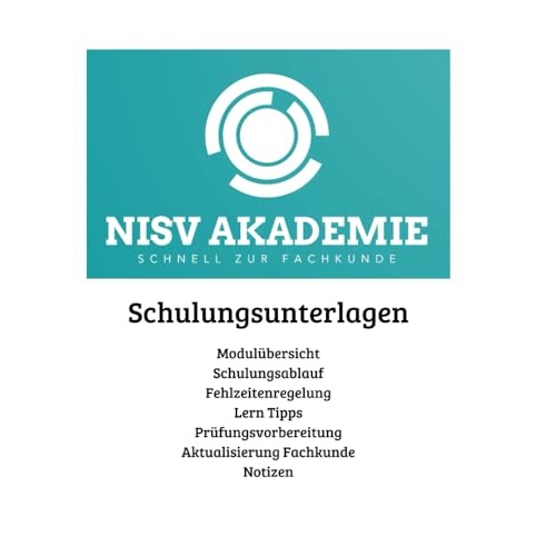 NISV Akademie: Schulungsunterlagen von Dr. Hamann Verlag