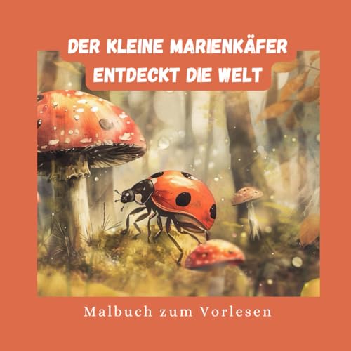 Der kleine Marienkäfer entdeckt die Welt: Malbuch zum Vorlesen von Dr. Hamann Verlag