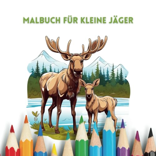 Malbuch für kleine Jäger von Dr. Hamann Verlag