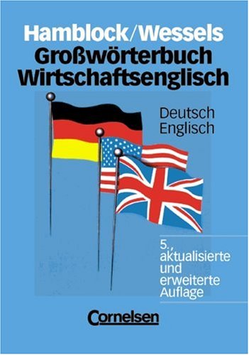 Grosswörterbuch Deutsch - Englisch.