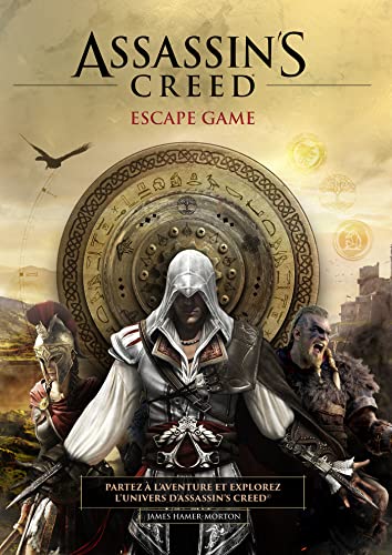 Assassin's Creed Escape room Puzzle book: Explorez le monde d'Assassin's Creed dans ce livre d'énigmes et d'aventure