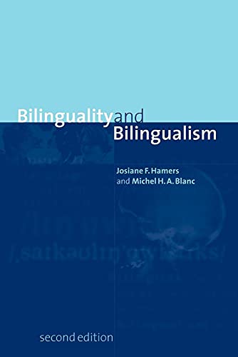 Bilinguality and Bilingualism 2ed