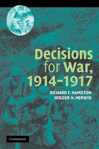 Decisions for War, 1914-1917 von Cambridge University Press