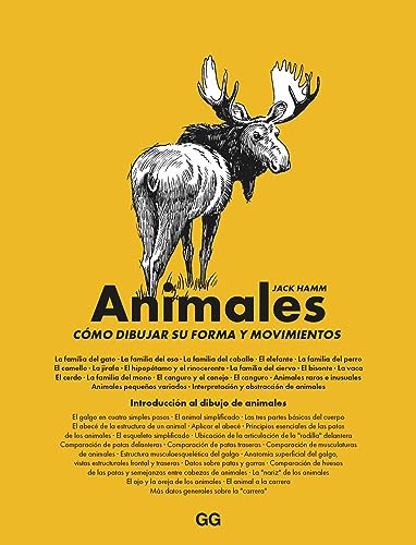 Animales: Cómo dibujar su forma y movimientos von Editorial GG, SL