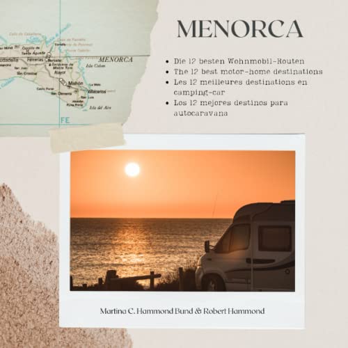 MENORCA - Die 12 besten Wohnmobil-Routen - 4-sprachig: Deutsch, English, Francais, Espanol