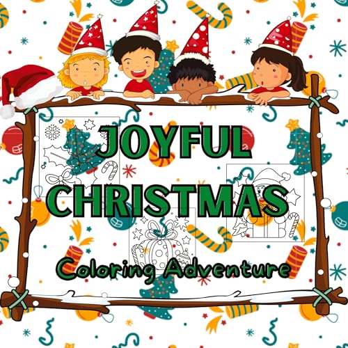 Joyful Christmas Coloring Adventure: Simple and Cozy Holiday Designs for Relaxing and Fun Coloring Moments von Joe Hammoud