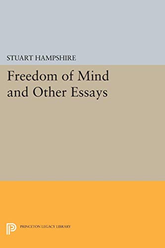 Freedom of Mind and Other Essays (Princeton Legacy Library) von Princeton University Press