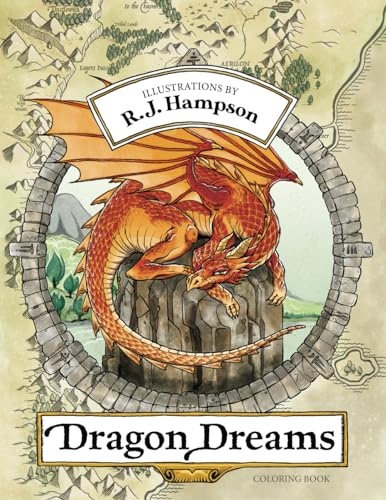 Dragon Dreams Coloring Book (R.J. Hampson Coloring Books)
