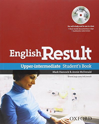 English Result : Upper-Intermediate, Student's Book w. DVD-ROM: General English four-skills course for adults