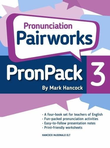 PronPack 3: Pronunciation Pairworks von Hancock McDonald ELT